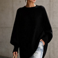 ☁️ Cozy Everyday Comfort | Women's Plus-Size Crew-Neck Pullover Sweater