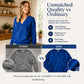🌸 50% OFF NOW! Women's Casual V-Neck Button Sweatshirt