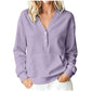 🌸 50% OFF NOW! Women's Casual V-Neck Button Sweatshirt