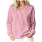 🌸 50% OFF NOW! Women's Casual V-Neck Button Sweatshirt