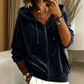 Hot Sale 50% OFF💖Women's Casual Velvet Hooded Jacket