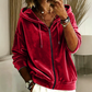 Hot Sale 50% OFF💖Women's Casual Velvet Hooded Jacket