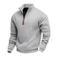 ✨Men's Stand Collar Quarter-Zip Pullover – Smart, Cosy & Effortlessly Versatile