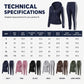 ⌛Limited-Time Offer-Women's Striped Zip-Up Hoodie & Pants Set