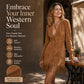 ✨ Feminine Statement Style | Women's Ruffle-Sleeve Fringe Midi Dress