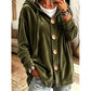 ☁️ Cozy Everyday Comfort | Women's Loose Velvet Hooded Cardigan