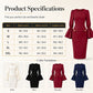 ✨New Arrivals & Special Offers-Women's Elegant Crew Neck Pencil Dress