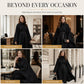 🍂 Women’s Elegant Stand-Collar Cape Coat – Sophisticated, Flattering & Timeless