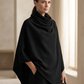 🌸 New Arrival | Women's Cowl-Neck Cape & Wide-Leg Pants 2-Piece Set