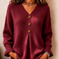 🍂 Women’s V-Neck Knit Jumper – Flattering, Cosy & Effortlessly Chic