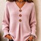 🍂 Women’s V-Neck Knit Jumper – Flattering, Cosy & Effortlessly Chic