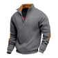 Hot Sale 50% OFF💖Men's Casual Plush Half-Zip Pullover