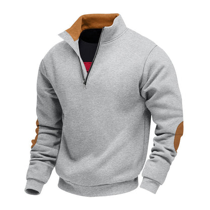 Hot Sale 50% OFF💖Men's Casual Plush Half-Zip Pullover