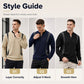Men's Casual Long Sleeve Pullover Sweatshirt