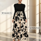 👗✨Floral Long Sleeve A-Line Maxi Dress for Women