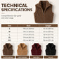⌛Limited-Time Offer-Women's Stand Collar Zip-Up Warm Vest