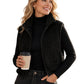 ⌛Limited-Time Offer-Women's Stand Collar Zip-Up Warm Vest
