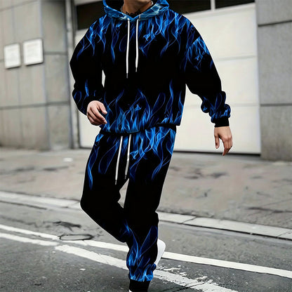 Hot Sale 50% OFF🔥Men's Printed Hoodie & Sweatpants Set