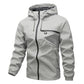 🍂 Men's Outdoor Waterproof Hooded Jacket – Windproof Protection & Everyday Comfort