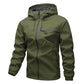 🍂 Men's Outdoor Waterproof Hooded Jacket – Windproof Protection & Everyday Comfort