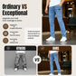 Men's Lightweight Straight-Leg Jeans