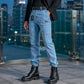Men's Lightweight Straight-Leg Jeans