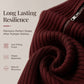 ⌛Limited-Time Offer-Women’s Ribbed Knit Slim Fit Half-Zip Dress