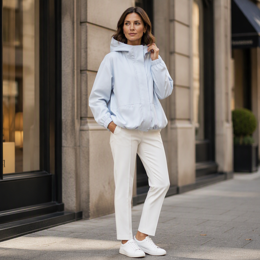 🍂 Women's Lightweight Short Windbreaker Jacket  – Chic, Comfortable & Easy to Layer