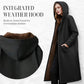 Hot Sale 50% OFF💖Women’s Vintage Fuzzy-Lined Long Coat With Hood