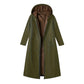 Hot Sale 50% OFF💖Women’s Vintage Fuzzy-Lined Long Coat With Hood