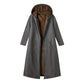 Hot Sale 50% OFF💖Women’s Vintage Fuzzy-Lined Long Coat With Hood