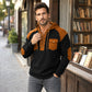 ✨Men's Casual Waffle Knit Hooded Sweatshirt