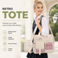 ✨ Everyday Convenience | Large-Capacity Multi-Pocket Canvas Tote Bag