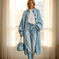 ✨🧶 Cozy Length, Effortless Layers | Women's Chunky Knit Long Sweater Coat