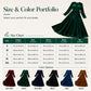 🍁New Fall Collection-Women's Elegant Velvet Long Sleeve Maxi Dress