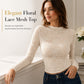 🌸Hot Sale 50% OFF💖Women's Elegant Long-Sleeve Lace Shirt