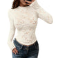 🌸Hot Sale 50% OFF💖Women's Elegant Long-Sleeve Lace Shirt