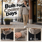 Men's Casual Color-Block Thermal Jacket