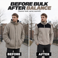Men's Casual Color-Block Thermal Jacket