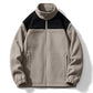 Men's Casual Color-Block Thermal Jacket