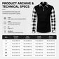 🏆 Bestseller 👔 Men's Casual Long Sleeve Half-Zip Shirt