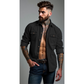 ✨Men's Denim Long Sleeve Shirt Casual Button Down Cardigan