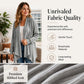 🧶Women's Casual Draped Open Front Cardigan – Cosy, Flattering & Effortlessly Chic