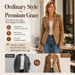 🍂✨ Women's Chic Lapel Slim Fit Jacket – Chic, Flattering & Effortlessly Elegant
