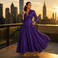 ✨ Polished Without the Fuss | Women's Lapel Button-Down Maxi Dress
