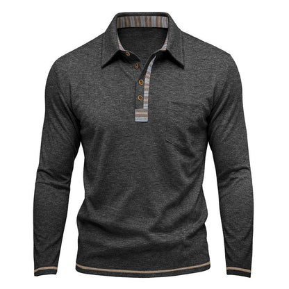 ✨Men's Casual Long Sleeve Collared Shirt