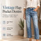 👖💕Women's High-Waisted Stretch Straight Leg Jeans– Flattering, Comfortable