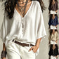 Hot Sale 50% OFF💖Women's Effortless Draped V-Neck Blouse