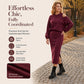 Hot Sale 50% OFF💖Women's Slanted Shoulder Sweatshirt & Sleeveless Dress Set