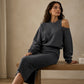 Hot Sale 50% OFF💖Women's Slanted Shoulder Sweatshirt & Sleeveless Dress Set